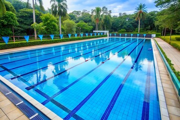 Obraz premium swimming Pool