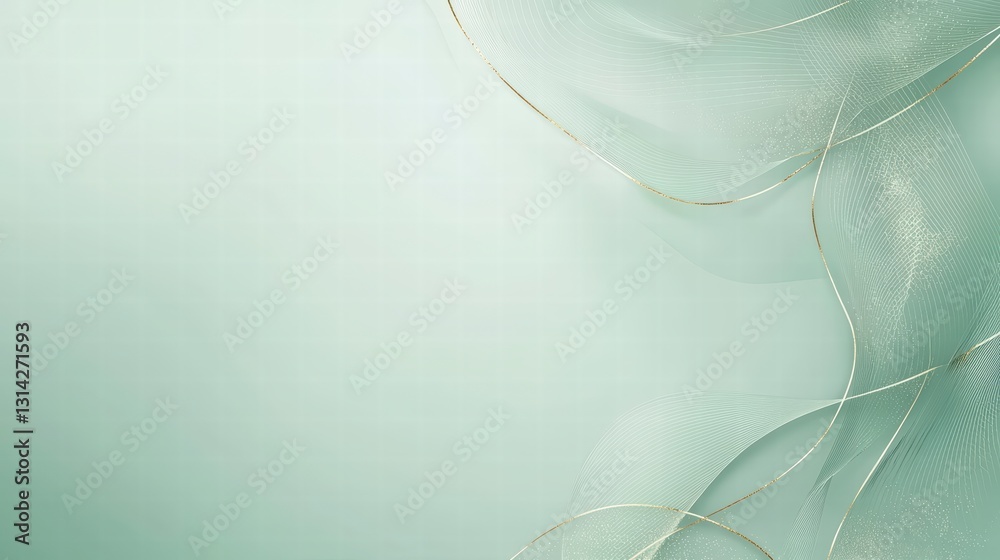 Poster abstract delicate lines: subtle flowing lines gracefully intertwine and dance, creating a mesmerizin