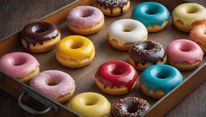 Gourmet Donuts with Creative Toppings: Matcha Glaze, Salted Caramel, and Crushed Oreos | Dessert Inspiration