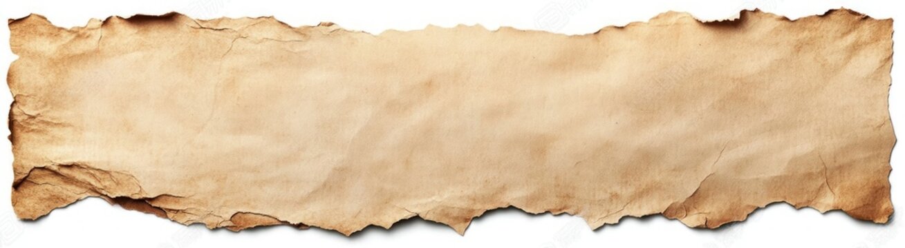 torn paper texture vintage beige background with rough edges minimalistic design inspired by wabi-sabi