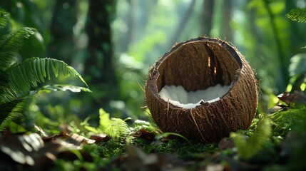 The Divine Coconut believed to be a gift from Poseidon, was said to provide strength and endurance to those who consumed it.