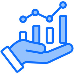 Obraz premium financial graph