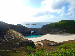 Landscape of minamijima in Ogasawara
