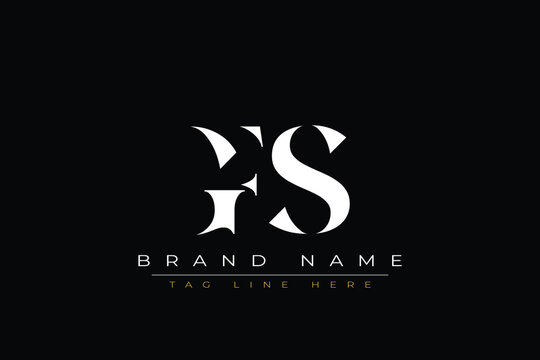 GFS abstract letter logo design. This logo is designed by three abstract letters.