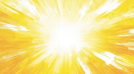 Obraz premium Blazing Radiance of Light: A powerful burst of radiant energy and illumination in a bright, artistic composition, with rays of golden light emanating from the center, creating a visually stunning.