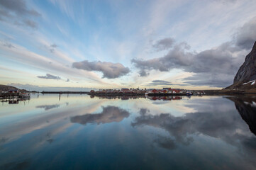 Obraz premium Trip to Lofoten in May 2024 