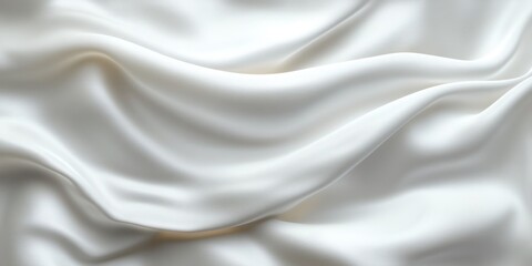 Obraz premium Silk Fabric Background with Elegant Smooth Texture and Copy Space for Minimalistic Design