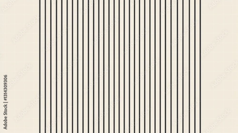 Poster minimalist lines: a clean and simple composition of vertical lines in shades of gray, creating a sen