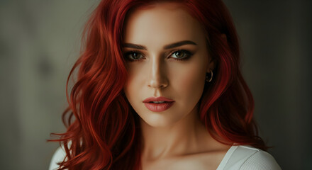 Fototapeta premium beautiful girl model,