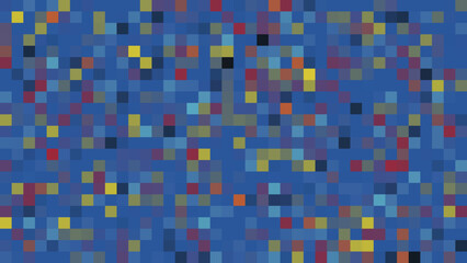 Background Abstract Pixel Dark Blue Pattern