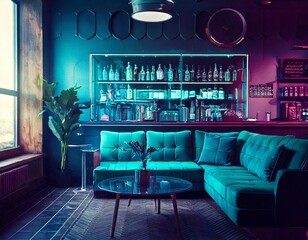 Cyberpunk Ber Generate by AI