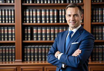 Fototapeta premium Professional Lawyers in a Law office.