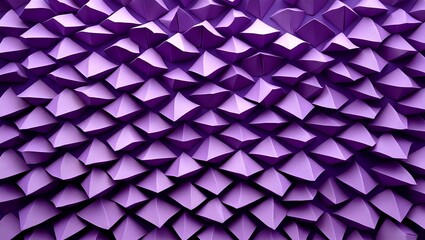 Intricate purple geometric pattern of triangles