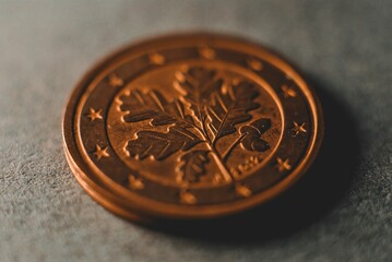 Coin, bank, finance, economy, macro, beautiful photo of coin, money