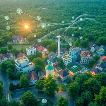 panorama of the city