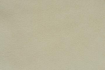 Macro texture of white soft fabric, background, blanket