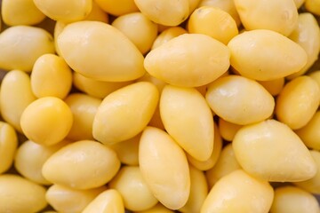 Pile of Ginkgo biloba background