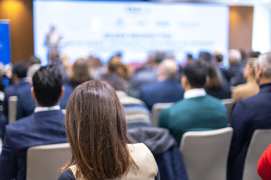 Business conference and presentation, corporate meeting, professional training, educational workshop or coaching event