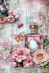 Junk journal scrapbook page