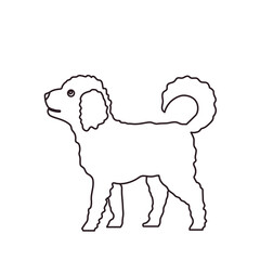 dog puppy cute animal vector illustration emoji