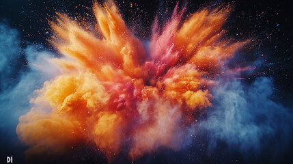explosion of fire