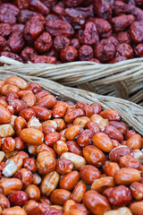 Delicious Fruit Oleaster in a Basket
