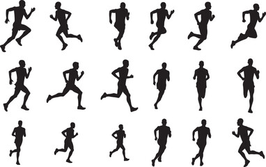 Running Silhouette