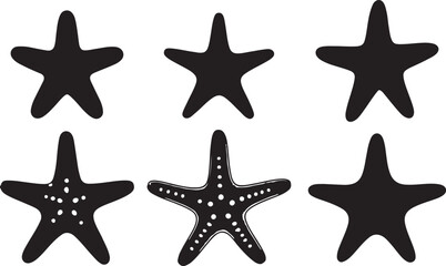 Starfish Silhouettes