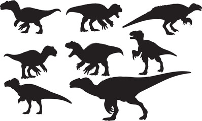 Therizinosaurus Silhouette