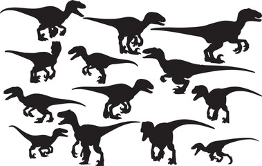 Velociraptor Silhouette