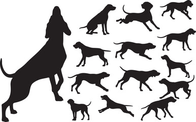 Vizsla Silhouette