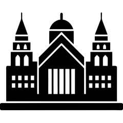 Fototapeta premium Building Icons Set: Perfect for Architecture and Real Estate Projects