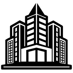 Obraz premium Building Icons Set: Perfect for Architecture and Real Estate Projects