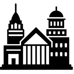 Fototapeta premium Building Icons Set: Perfect for Architecture and Real Estate Projects