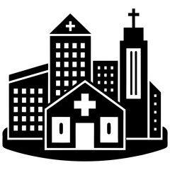 Fototapeta premium Building Icons Set: Perfect for Architecture and Real Estate Projects