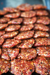 Raw Food Lamb and Cow Meatballs