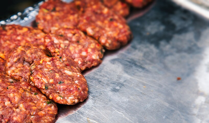 Raw Food Lamb and Cow Meatballs