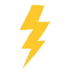 lightning bolt vector illustration