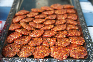 Raw Food Lamb and Cow Meatballs