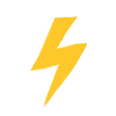 lightning bolt vector illustration