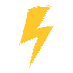lightning bolt vector illustration