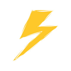 lightning bolt vector illustration