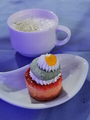 egyptian delicious dessert and coffee