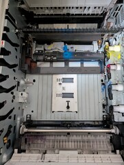 color laser printer inside