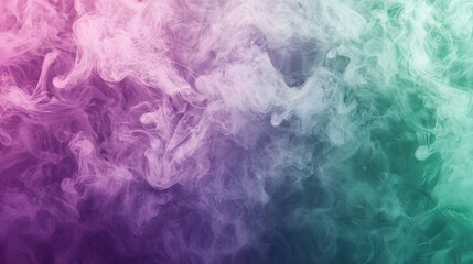 Dreamy Pastel Gradient Background Transitioning from Lavender to Mint