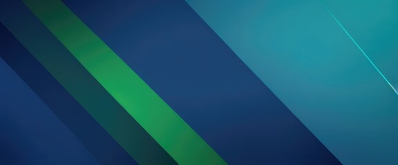 Green and blue with diagonal lines background