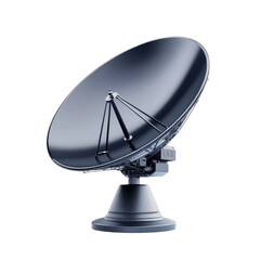 Modern satellite dish for communication technology