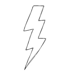lightning bolt doodle
