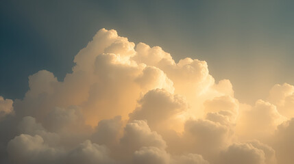 This cloudy mass radiates a luminous soft glow, evoking feelings of warmth and comfort while creating an enchanting atmosphere that invites joy and peace.