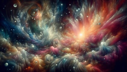 Dreamlike Surreal Grunge Unnatural Colors Flowing Gradients Ethe